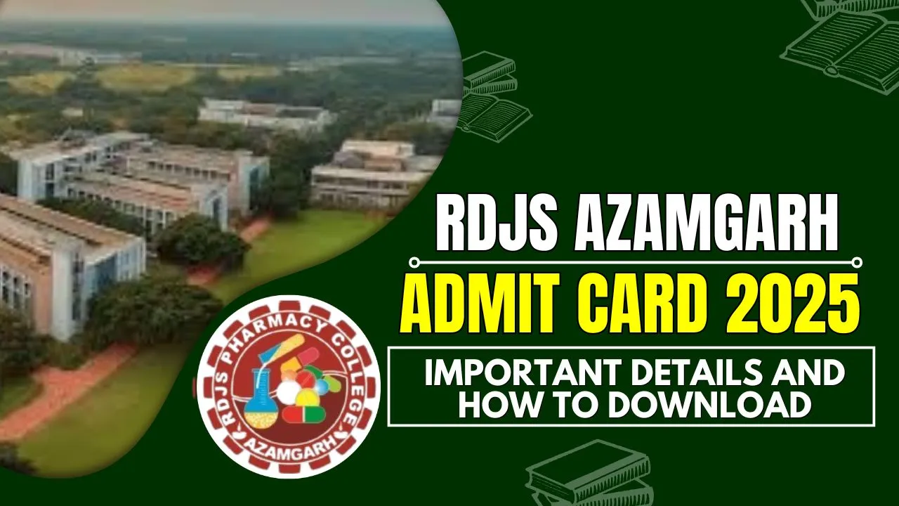 RDJS Azamgarh Admit Card 2025